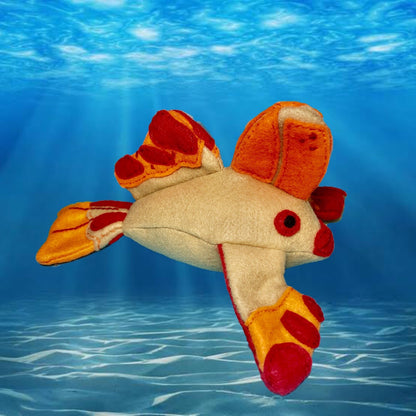 Handfish soft toy handmade in Felt made in Tasmania