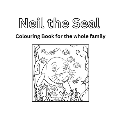 Neil the Seal Colouring Book