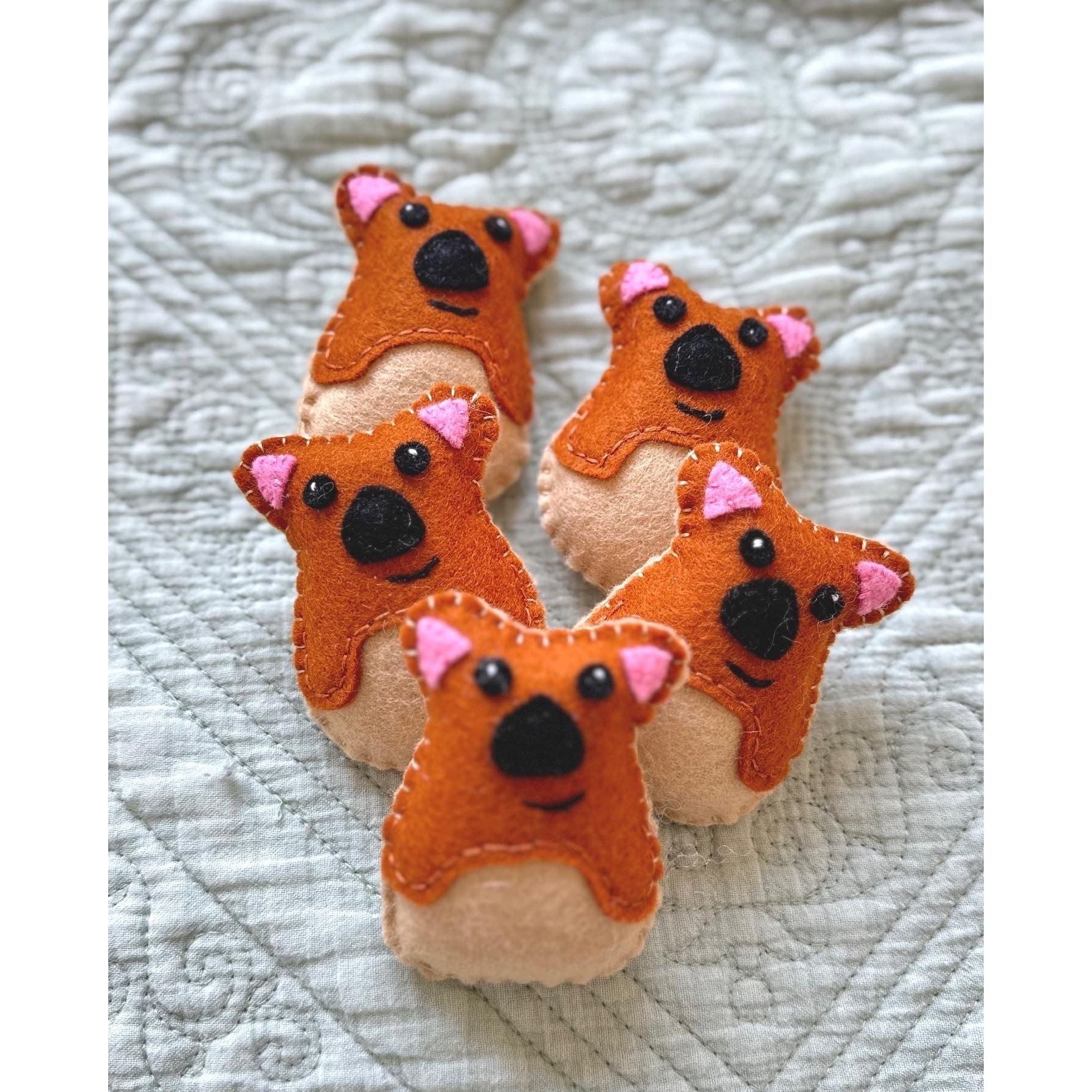 Pademelon babies and Pygmy possumThese adorable Pygmy possums and baby Pademelons are "Experience cuteness overload with these handmade Pygmy possum soft toys from Tasmania. Perfect as gifts or stocking fillers, these adorable possum babies are sure to br