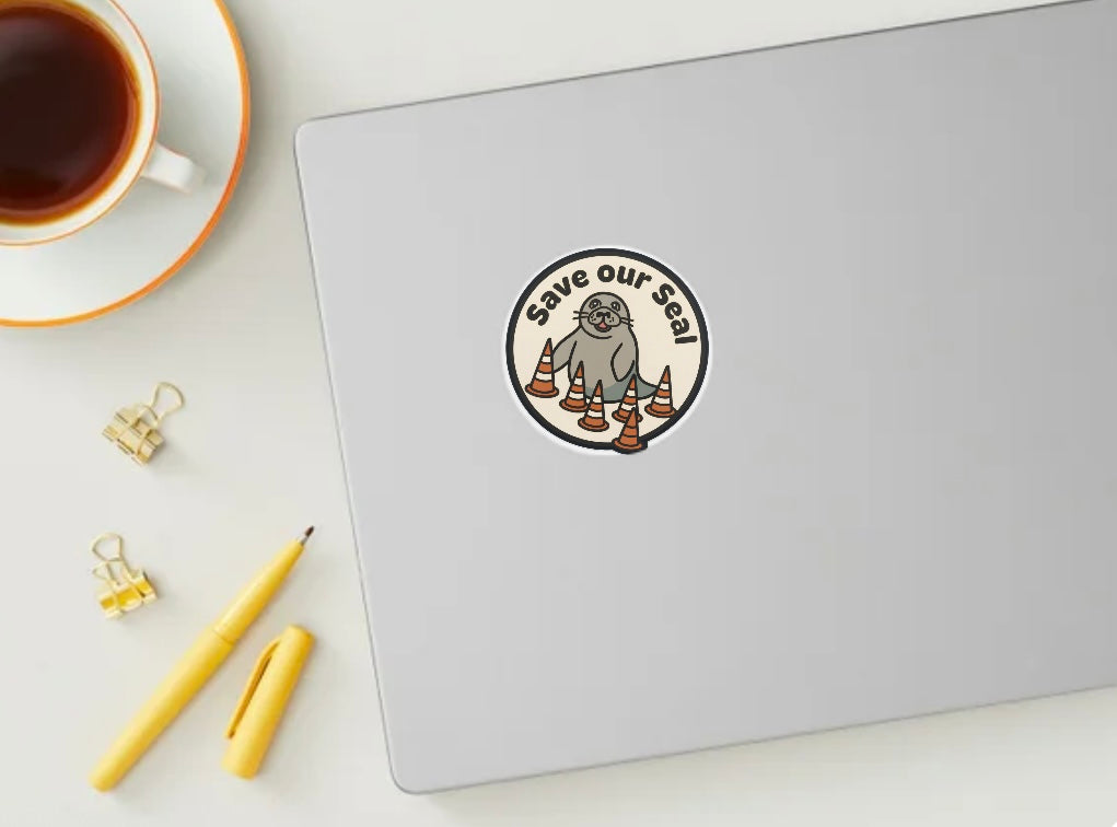 Neil the Seal  Stickers