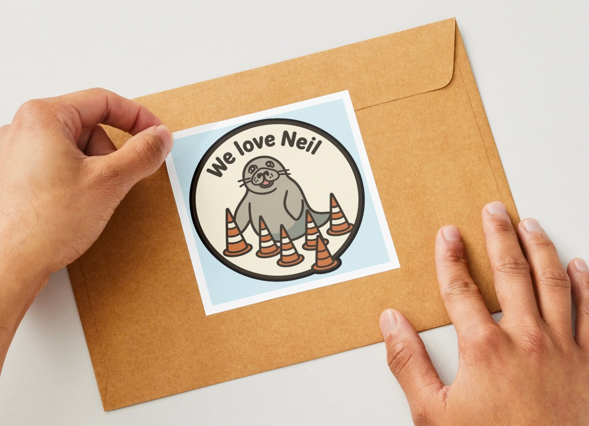 Neil the Seal  Stickers
