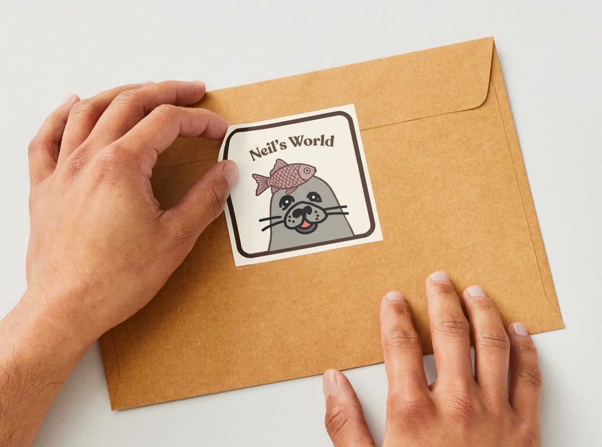 Neil the Seal  Stickers