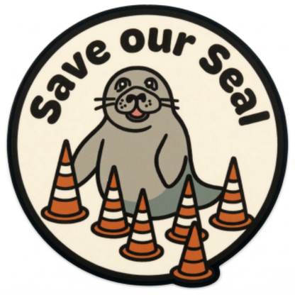Neil the Seal  Stickers